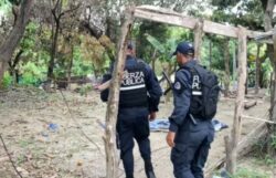 Fuerza Pública demolió búnker en Guanacaste donde se investiga un homicidio ocurrido la semana anterior