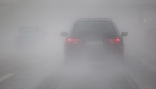 Alta humedad y falta de lluvias provocaron densa neblina en el Valle Central