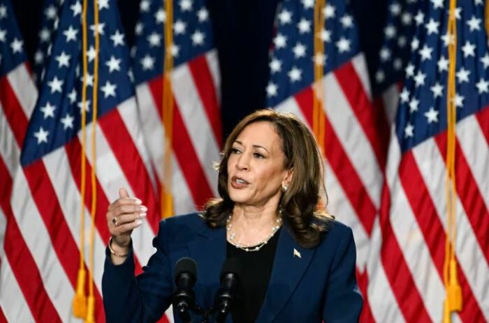 Tras lograr el apoyo de los líderes demócratas en el Congreso, Kamala Harris llamó a elegir entre “la libertad y el caos”