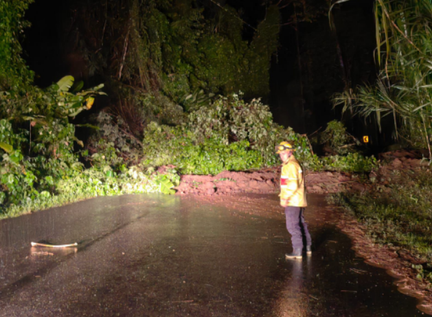 IMN monitorea influencia indirecta del huracán Beryl: Se registran inundaciones, derrumbes y ríos crecidos