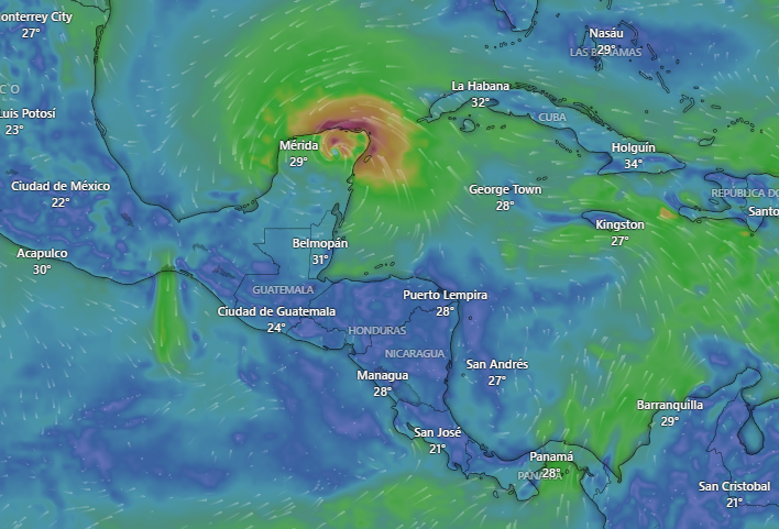 Onda Tropical No. 17 generará lluvias intermitentes en Zona Norte, Valle Central y Guanacaste para fin de semana