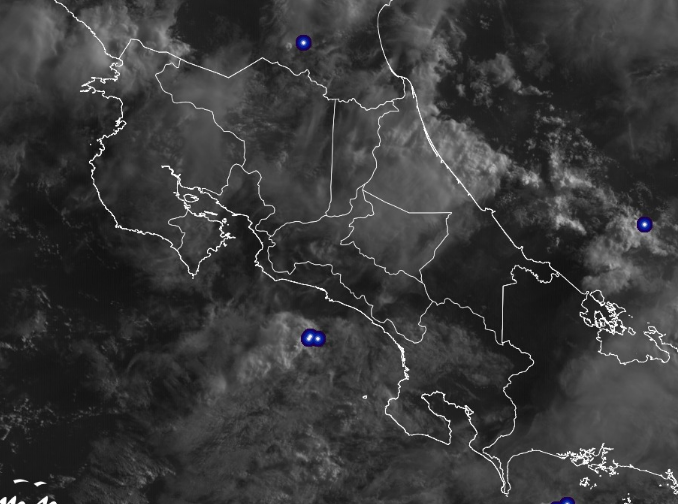 IMN espera que la Onda Tropical No. 18 tenga influencia sobre el país entre jueves y viernes de esta semana