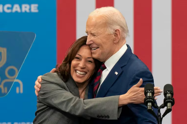 Kamala Harris agradeció a Biden su apoyo y confirmó que quiere ser la candidata demócrata a la presidencia