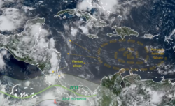IMN prevé que varios factores generen humedad sobre el país para este inicio de semana