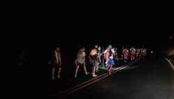 200 romeros salieron desde Coto Brus hacia la Basílica: Vecinos de Tilarán y Hojancha saldrán entre viernes y sábado