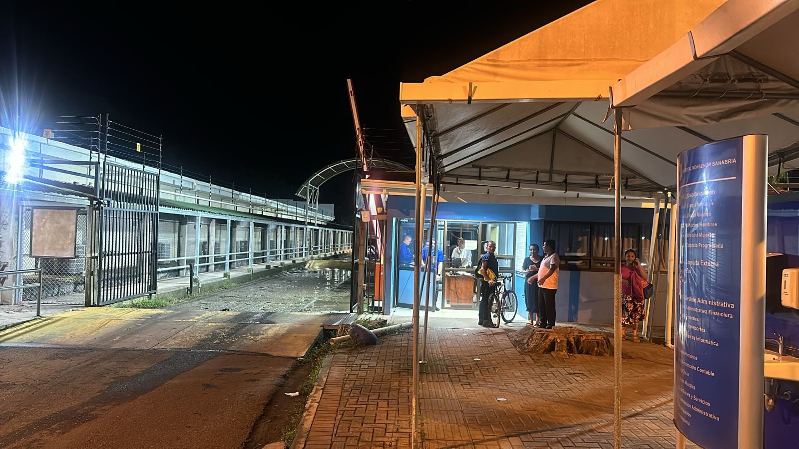 CCSS reportó balacera frente a módulo de hospitalización del Hospital de Puntarenas