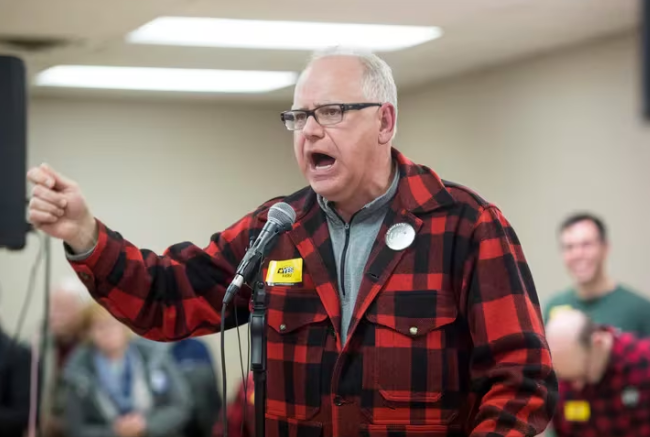 Kamala Harris eligió a Tim Walz como su compañero de fórmula para las elecciones presidenciales en Estados Unidos