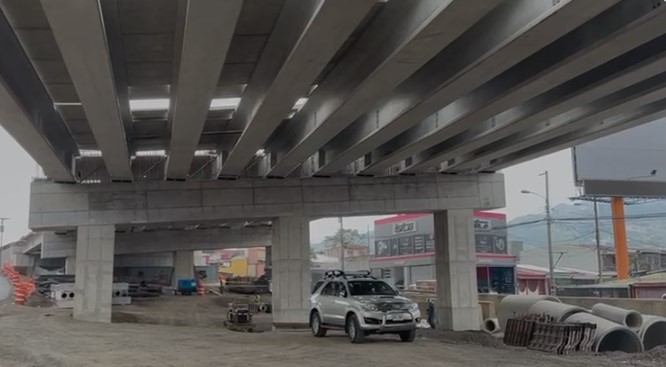 MOPT habilitará paso elevado de Hatillo 4 en Circunvalación el 14 de agosto