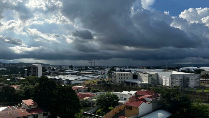 IMN pronostica aumento de humedad y aguaceros en gran parte del país en este inicio de semana