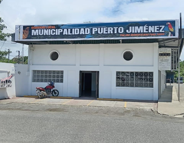 ¿Cuál es el estado actual de la Municipalidad de Puerto Jiménez 100 días después?