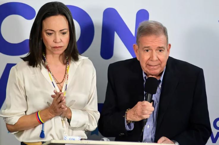 María Corina Machado sostuvo que la vida de Edmundo González “corría peligro” en Venezuela: “El régimen no tiene escrúpulos”