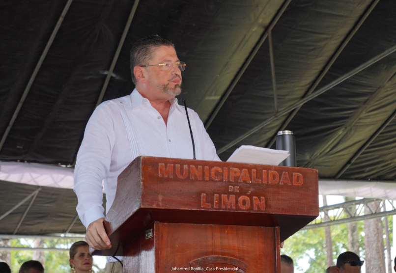 Presidente pide a limonenses condenar actitudes de diputados y contralora: Dice que impiden avances en la provincia