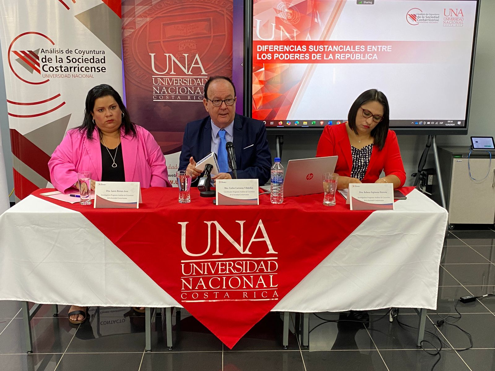 UNA visualiza poca posibilidad de acuerdos entre los Poderes de la República en el contexto actual