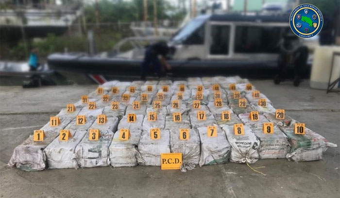 Marzo y junio fueron los meses en los que más cocaína se decomisó en primer semestre del año
