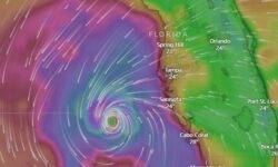 Huracán Milton pierde fuerza y pasa a categoría 3 mientras avanza hacia el oeste de Florida