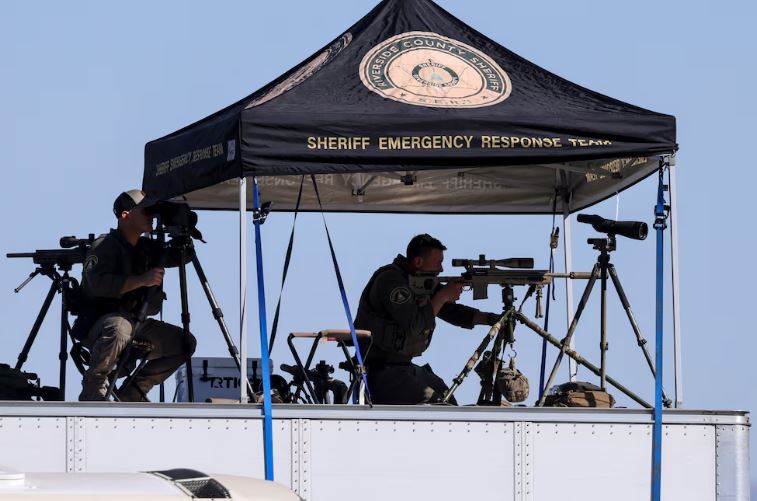 La Policía de California detuvo a un hombre armado cerca de un acto de campaña de Donald Trump