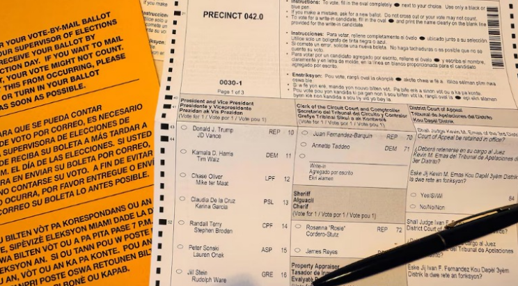 Elecciones en Estados Unidos: los candidatos que aparecen en las boletas presidenciales