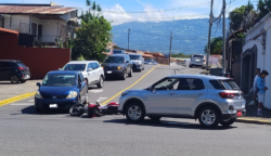 Servicios de emergencia de la CCSS registran aumento de 15% en atenciones por accidentes de tránsito en un año
