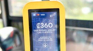 Implementan pago electrónico en 94 buses de San Rafael de Desamparados, Aserrí, Bario México y Barrio El Carmen