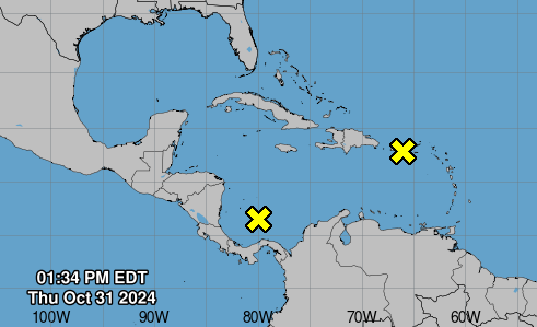 IMN prevé que sistema de baja presión ubicado cerca de Panamá genere lluvias para Costa Rica en próximos días