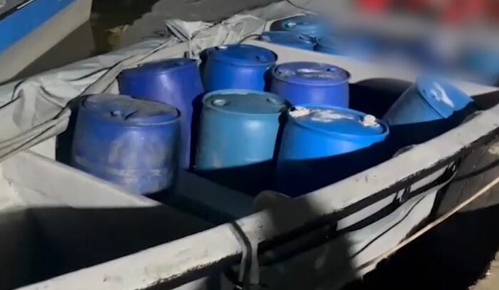 Decomisan 687 paquetes de cocaína en embarcación localizada en el Caribe