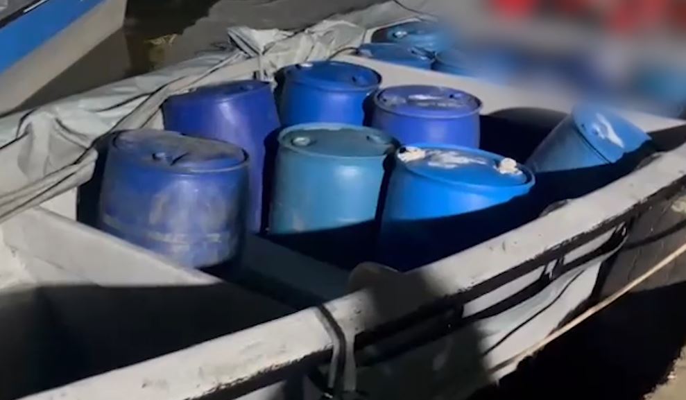 Decomisan 687 paquetes de cocaína en embarcación localizada en el Caribe