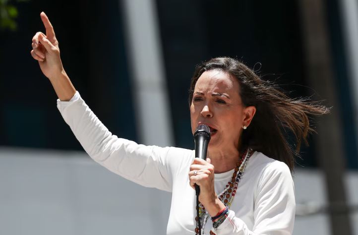 María Corina Machado pidió a Europa y América Latina neutralizar el apoyo de Irán, Cuba y Rusia a Maduro