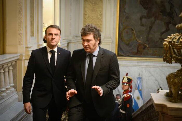 Emmanuel Macron reiteró que Francia no firmará el acuerdo entre la Unión Europea y el Mercosur