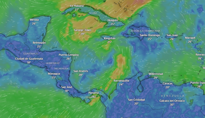 El Caribe en alerta ante el ciclón tropical 18 que podría convertirse en huracán Rafael