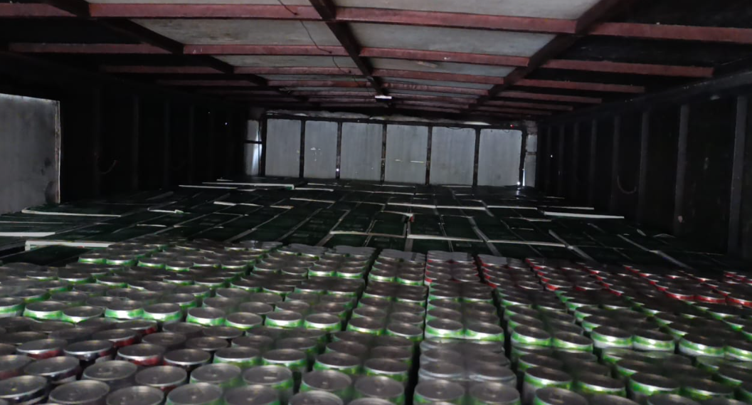 Fuerza Pública decomisó más de ¢40 millones en licor de contrabando en la frontera sur