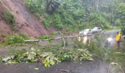 CNE reportó más de 70 incidentes por lluvias en el Caribe debido al empuje frío No. 2