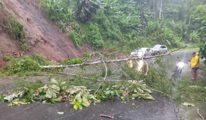 CNE reportó más de 70 incidentes por lluvias en el Caribe debido al empuje frío No. 2