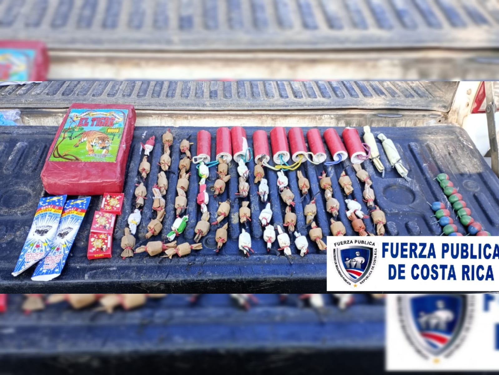 Autoridades registraron el primer decomiso de pólvora ilegal de este año