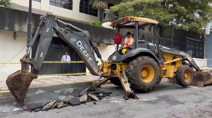 Inician obras para la ampliación del bulevar de la Avenida Central en San José