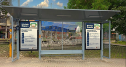 Paradas del cantón central de Cartago contarán con cámaras de seguridad, botón de asistencia y conexión a internet