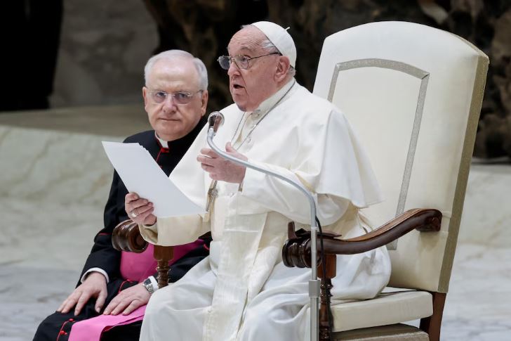 El papa pidió por una solución política en Siria que promueva la estabilidad y la unidad