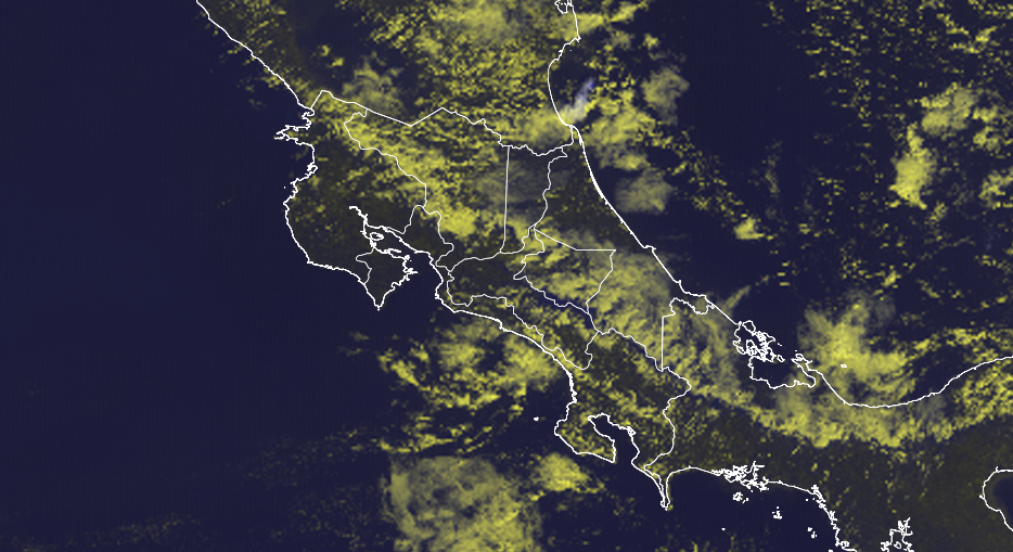 Cantones del Caribe y Zona Norte se preparan para posibles lluvias ante influencia del Empuje Frío No. 6