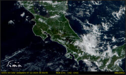 Empuje Frío No. 5 dejó temperaturas de 8° C en La Unión y 12° C en Coronado