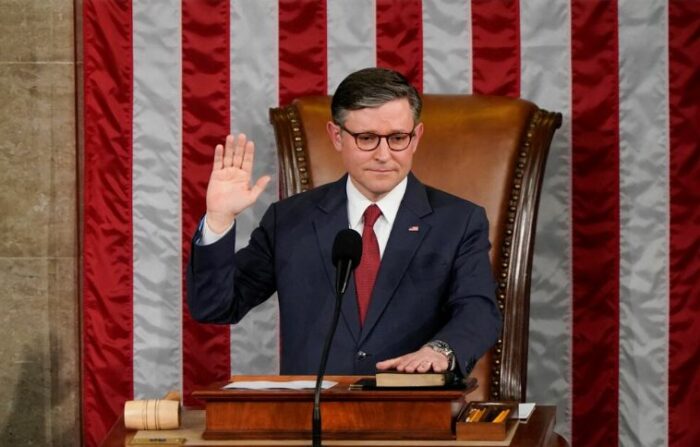 En un triunfo para Donald Trump, Mike Johnson fue reelegido como presidente de la Cámara de Representantes de Estados Unidos