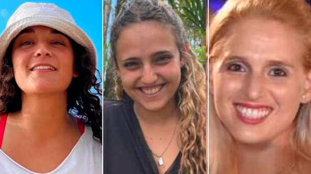 Quiénes son las tres rehenes israelíes que serán liberadas este domingo por el grupo terrorista Hamas