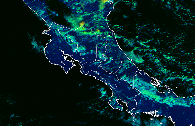 Última semana de enero será lluviosa en el Caribe y Zona Norte