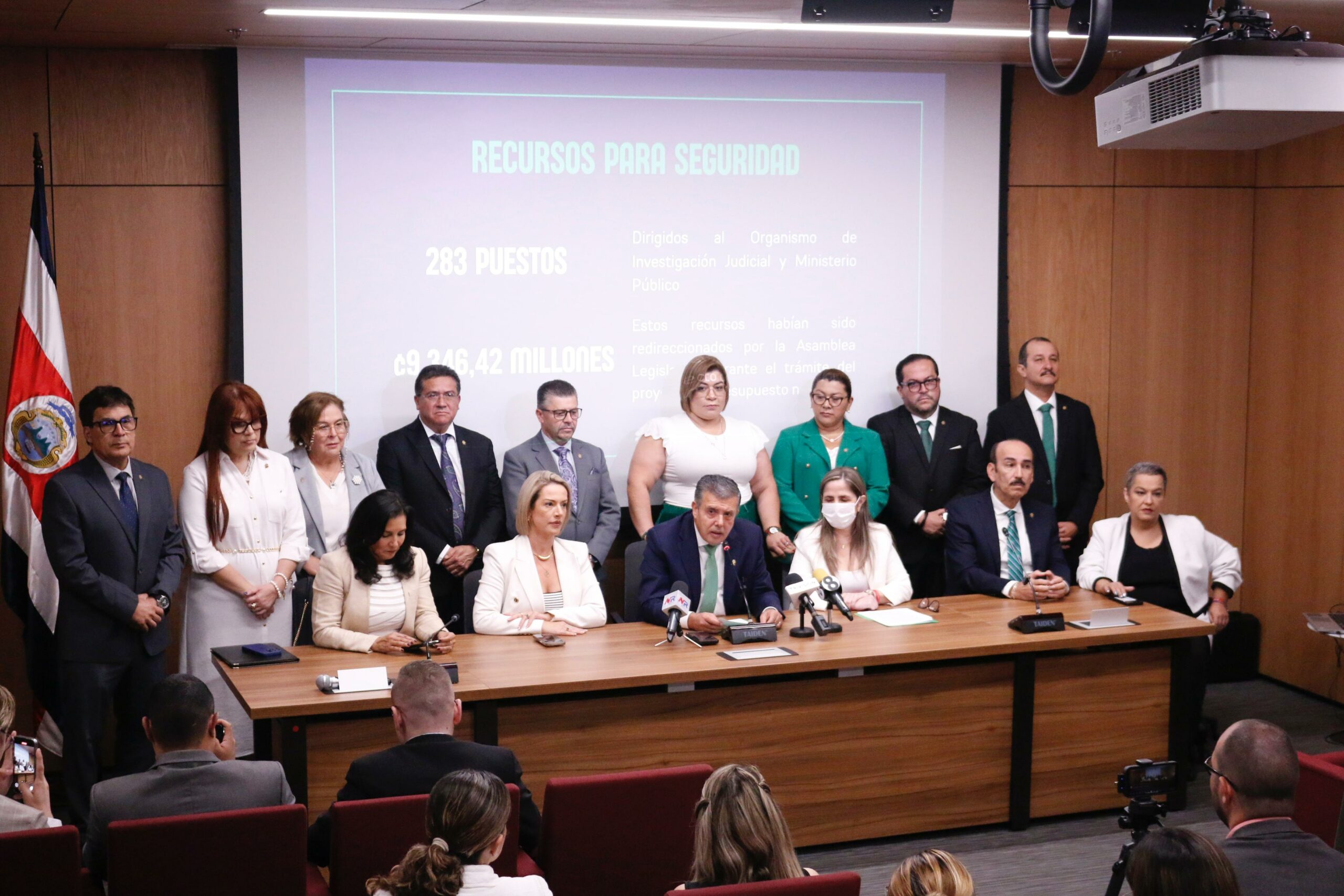 PLN no votará a favor ningún proyecto del gobierno si Hacienda no traslada recursos para crear plazas en OIJ y Poder Judicial