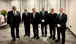 Expresidentes de Costa Rica se reunieron con Edmundo González durante su visita al país