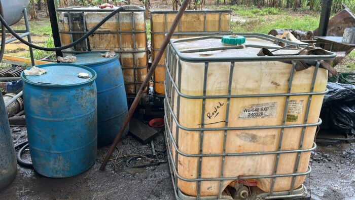 Autoridades decomisaron 8 mil litros de combustible y detuvieron a una persona en Siquirres