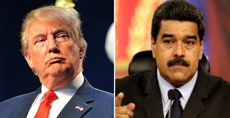 Trump prometió endurecer las medidas de presión contra Maduro y puso en duda la compra de petróleo a Venezuela