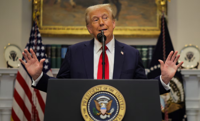 Trump anunció que estudia una visita a Medio Oriente y señaló a Biden como responsable de la crisis de los rehenes en Gaza