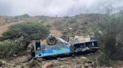 Al menos 31 muertos luego de que un bus cayera por un barranco en Bolivia