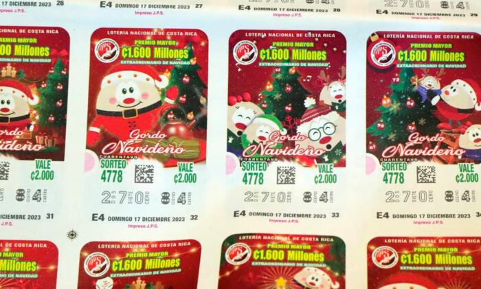 Faltan ¢320 millones del premio mayor del ‘Gordo Navideño’ por canjear: Plazo vence este jueves