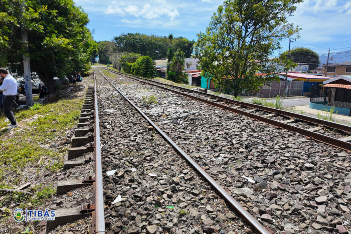 INCOFER trasladará parada del tren en Tibás hacia una zona más segura e iluminada