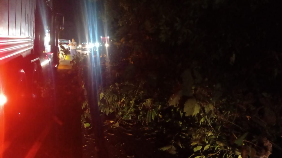 Caída de material provocó primer cierre del año en la Ruta 32 este martes